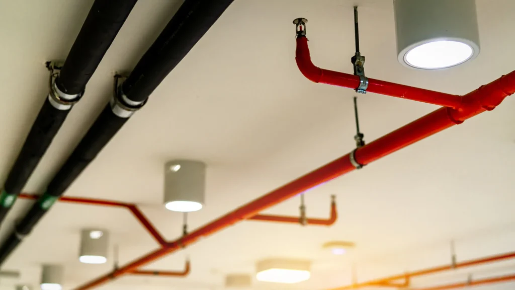 fire suppression systems to follow building upgrade requirements